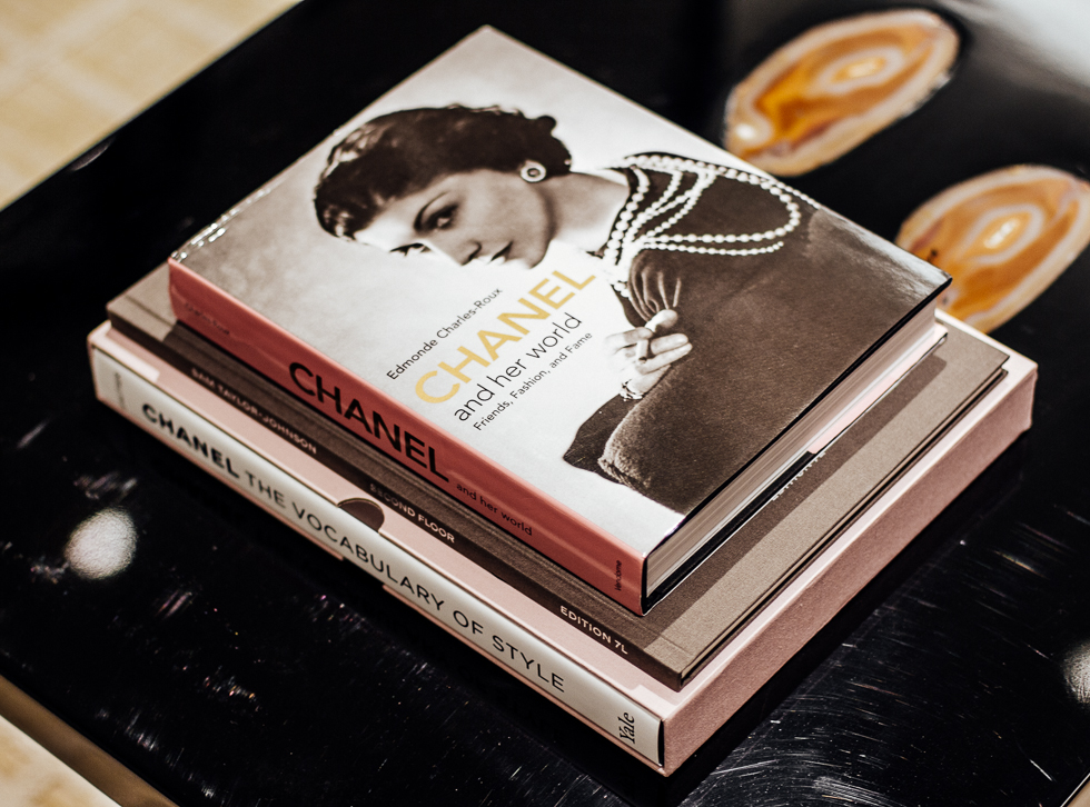 Chanel and her world coffee table book