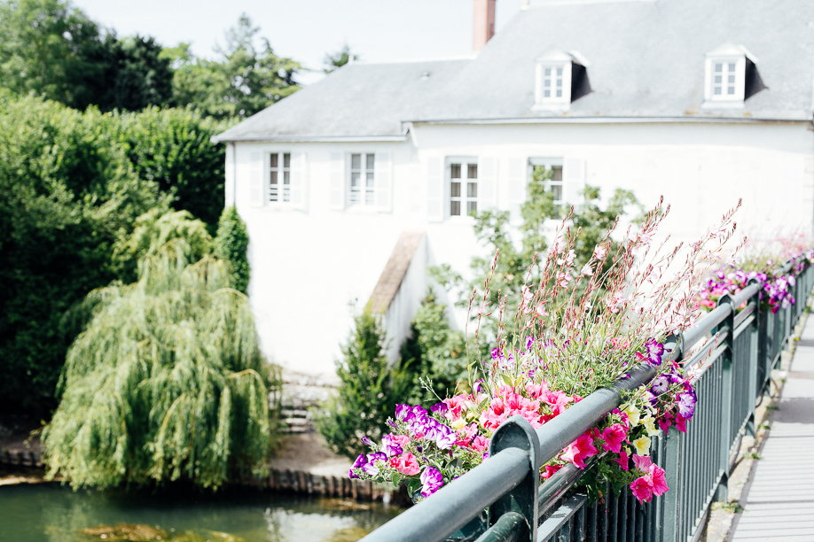 Val de Loire in France, French countryside 