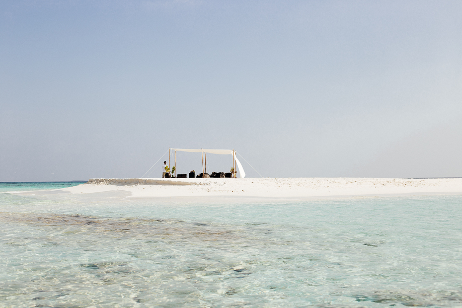 Life on a private island in The Maldives