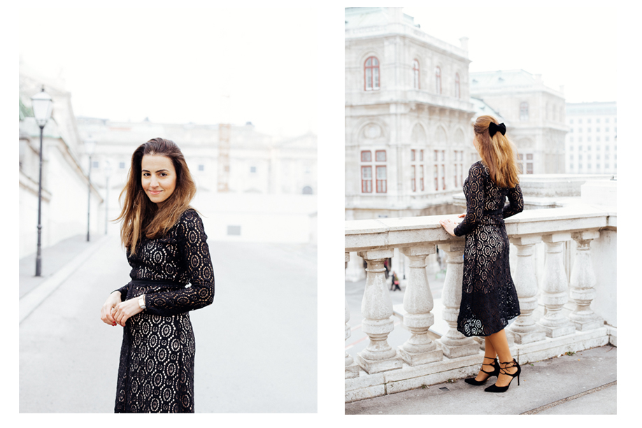 The Viennese girl presents Christmas in Vienna