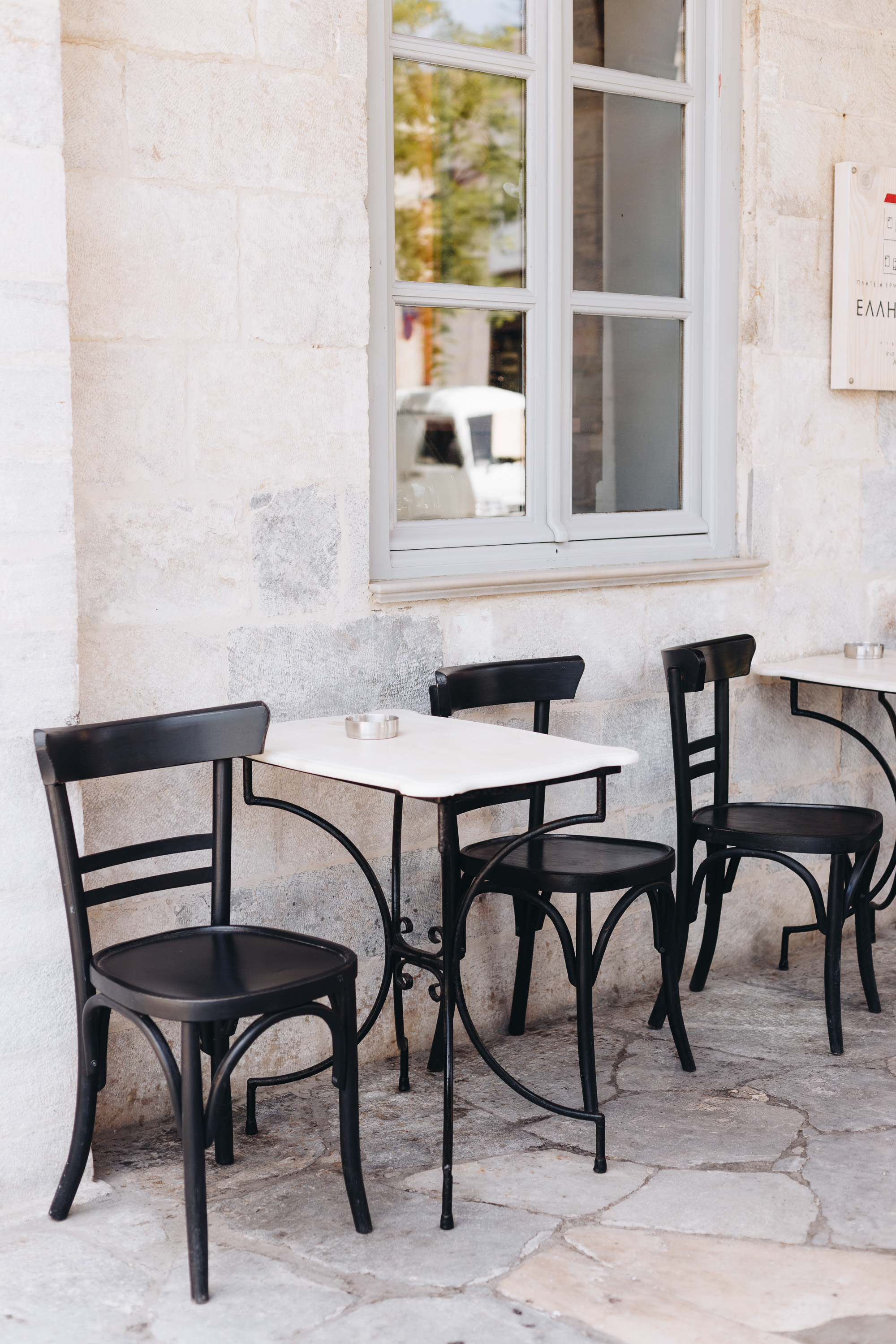 Ermoupoli Syros traditional cafes 