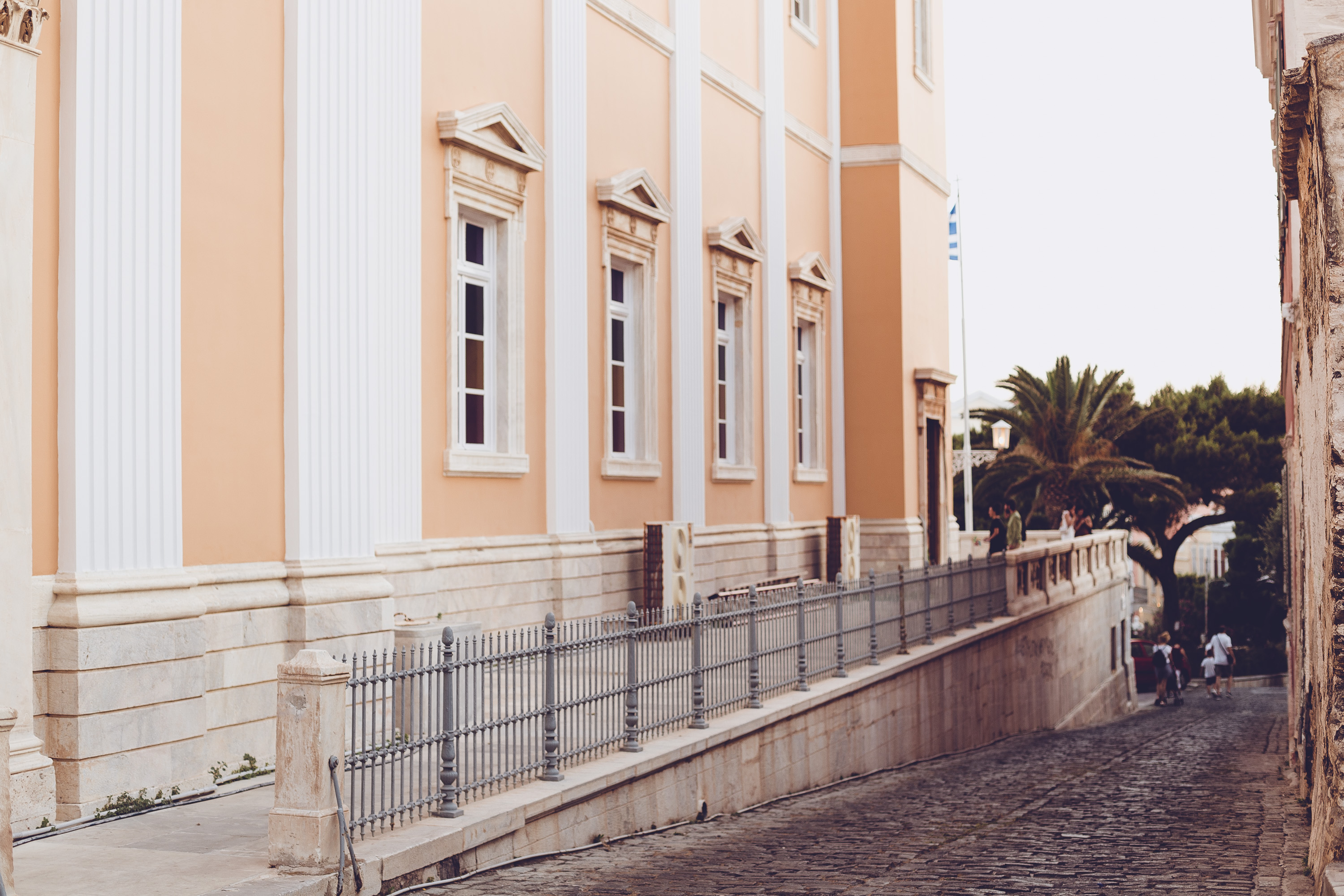 streets in ermoupoli syros