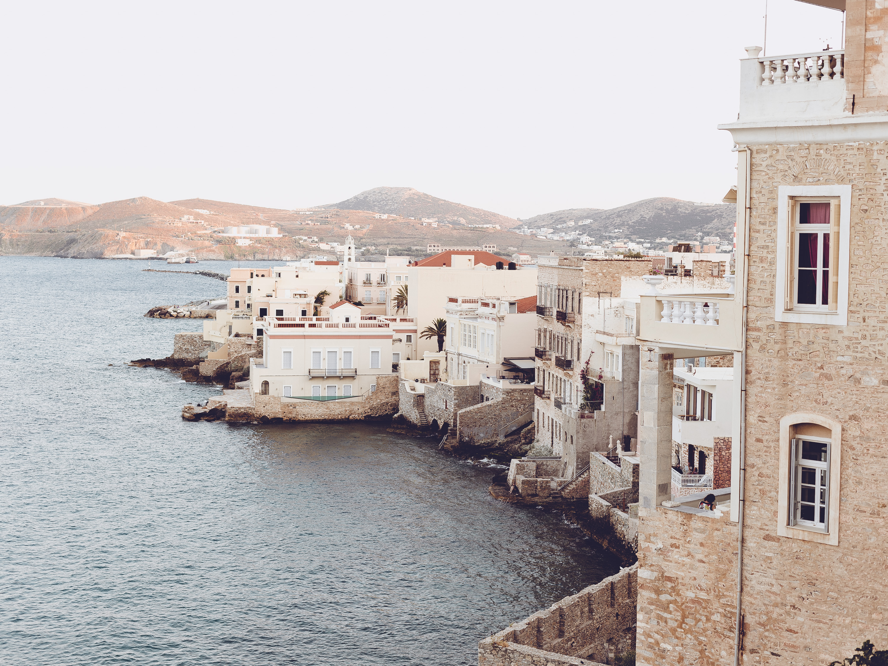 syros port Ermoupoli