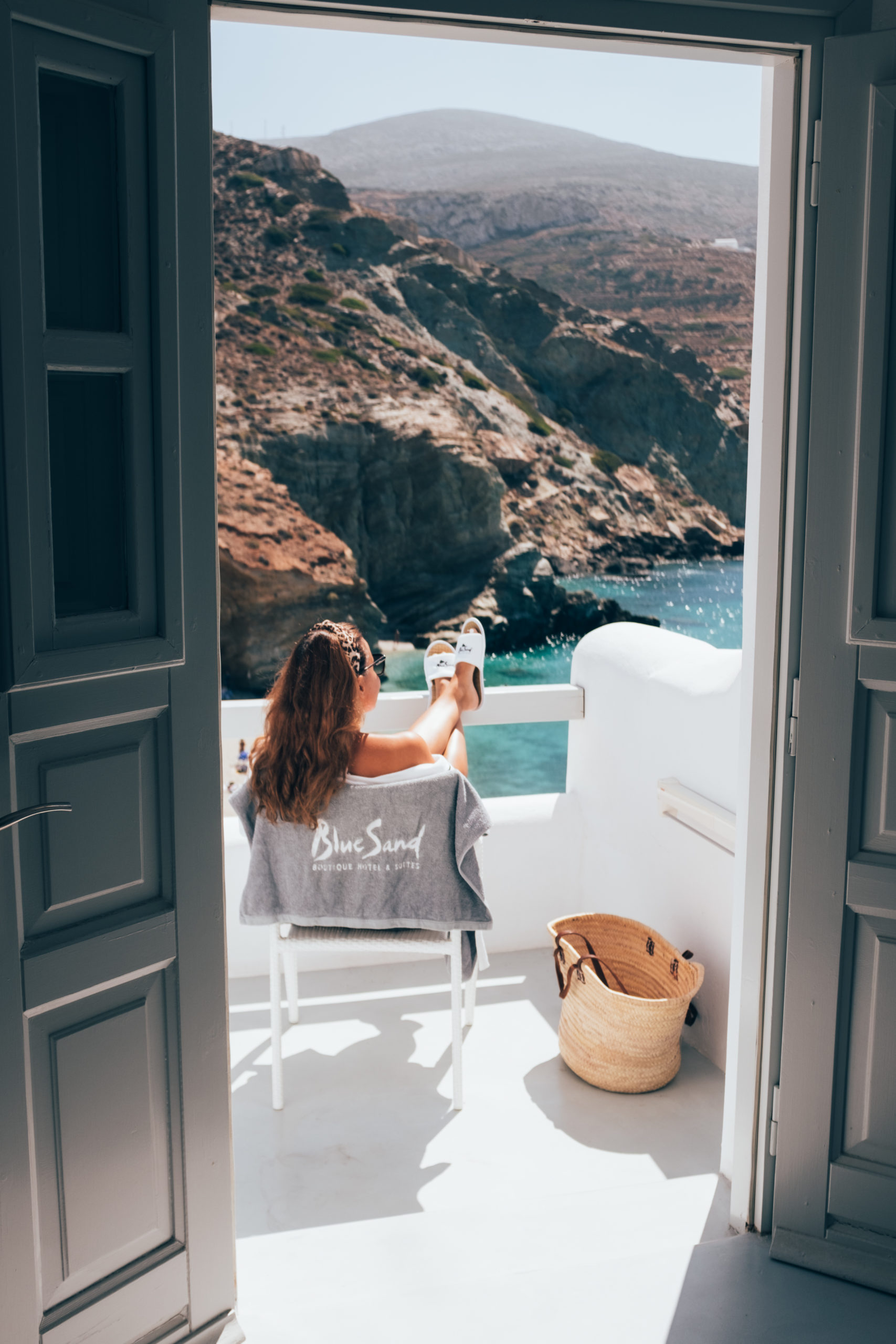 where to stay in Folegandros island