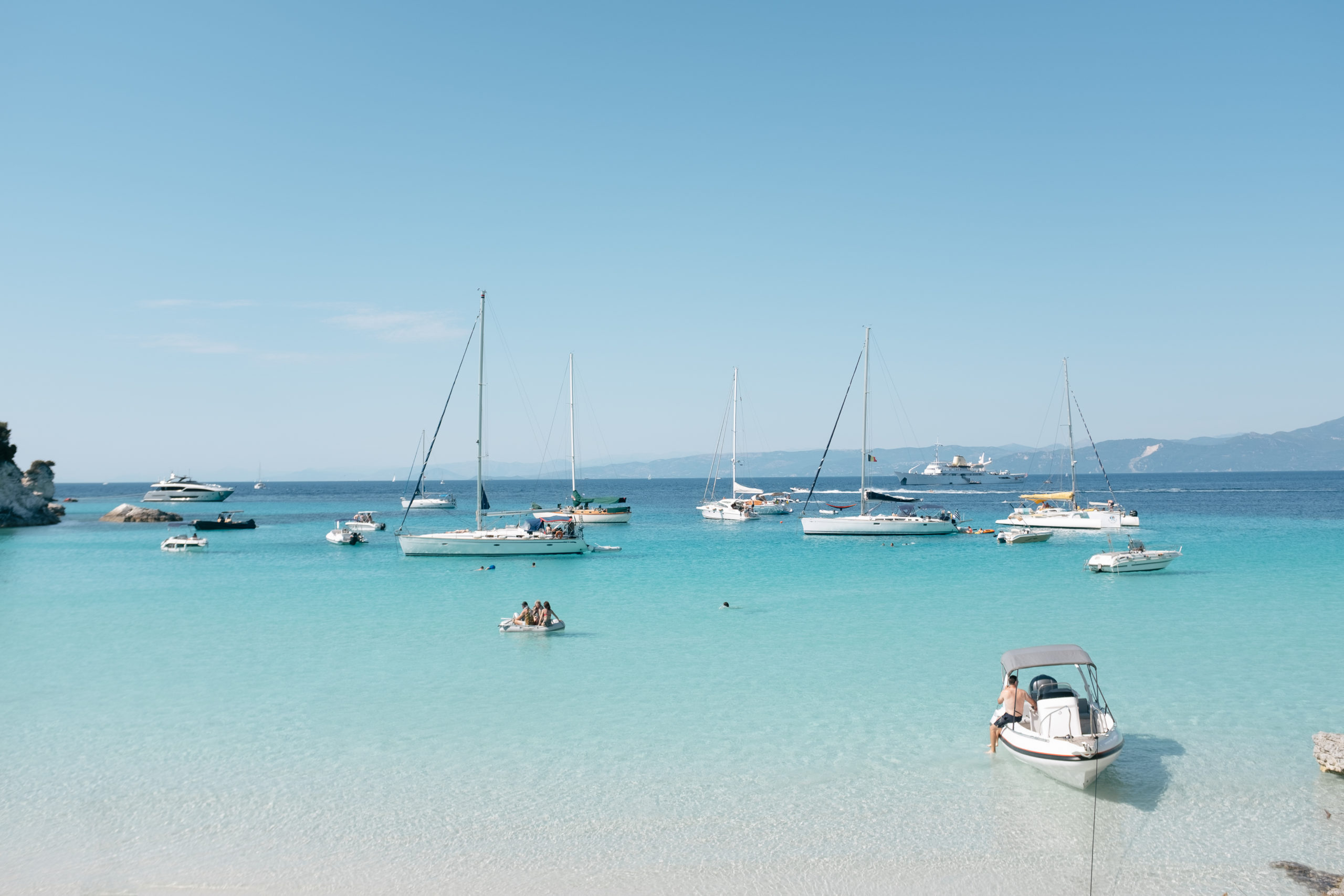 Voutoumi beach Paxoi Antipaxoi islands