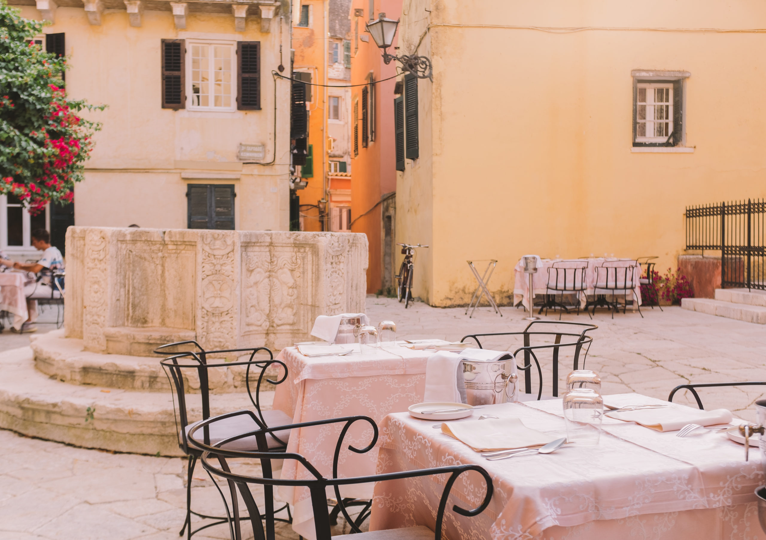 The Venetian Well restaurant OLD TOWN CORFU