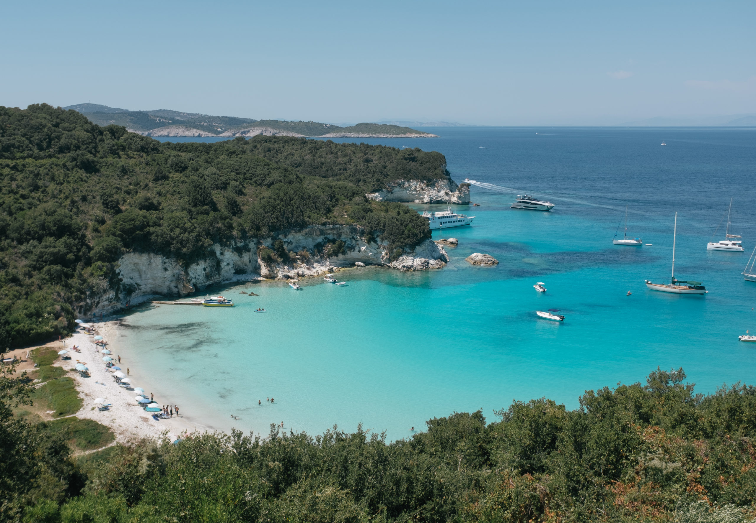 Voutoumi beach Paxoi Antipaxoi islands