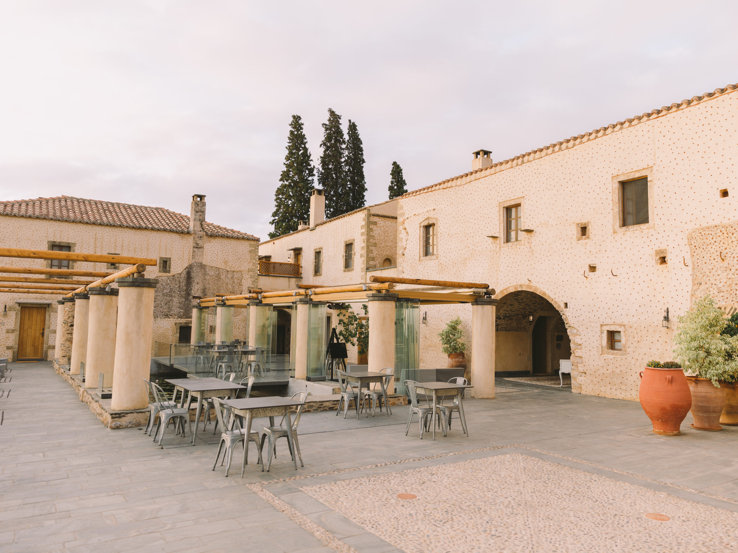 Byzantine-era rural mansion in Greece 