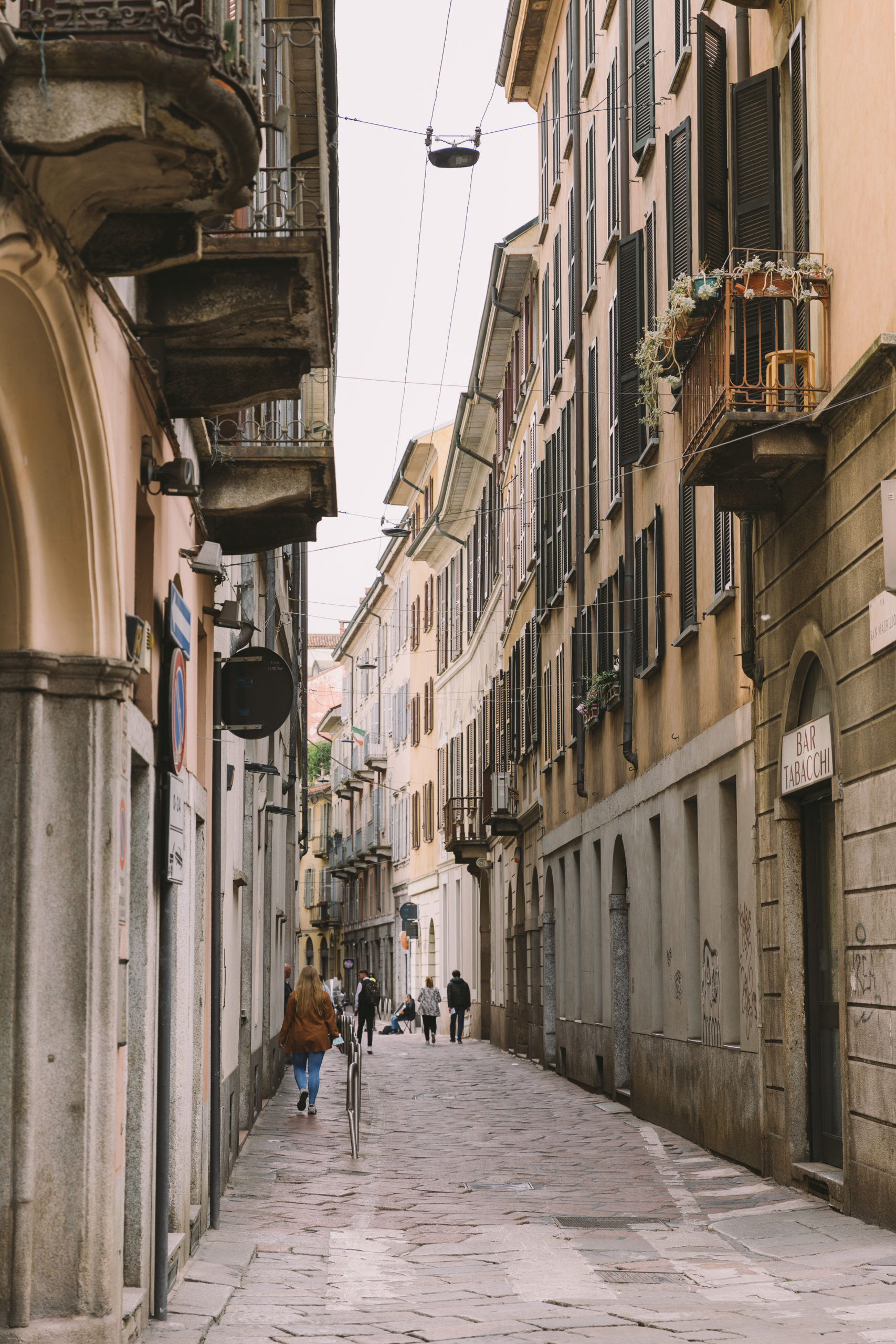 streets of Milan