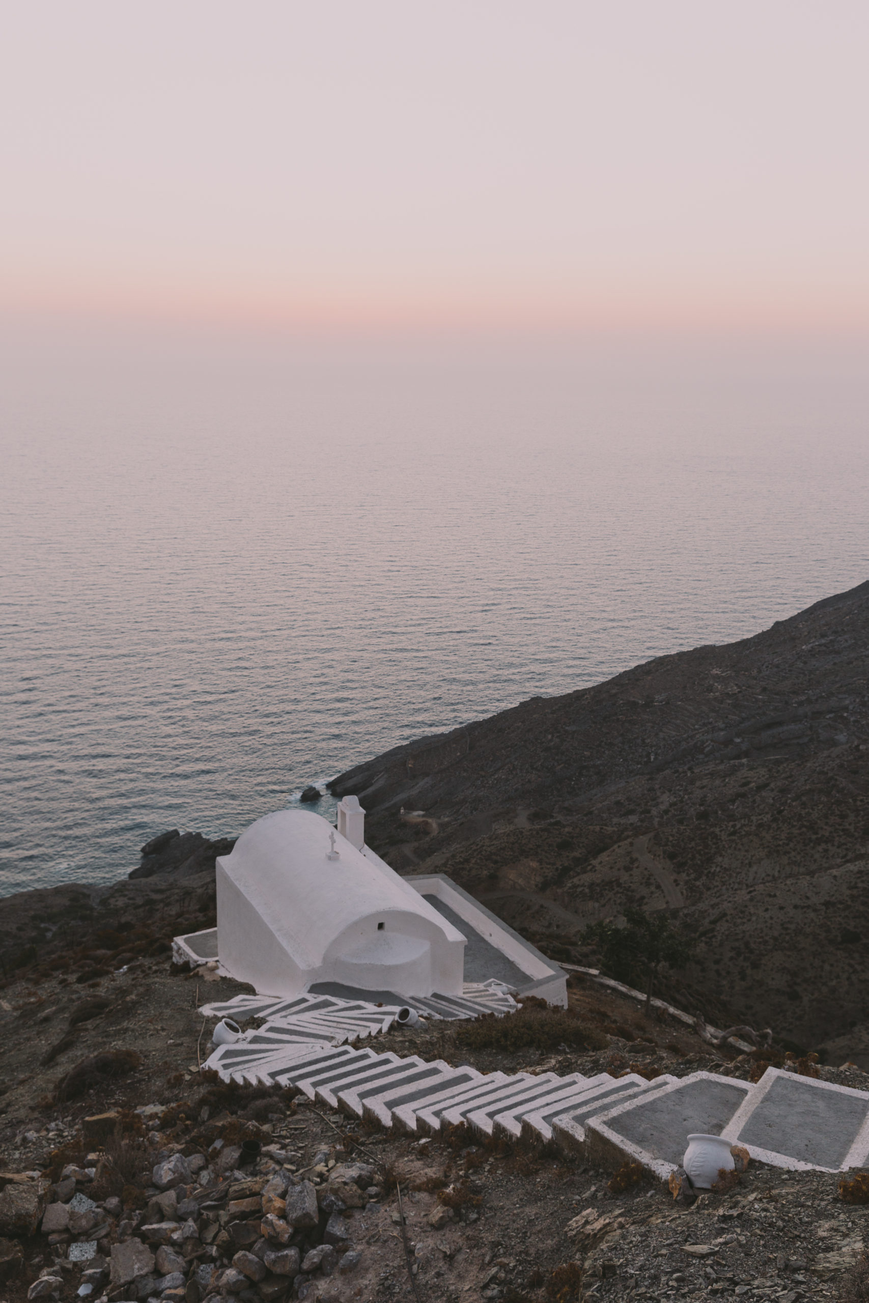 Sunset in Olympos village