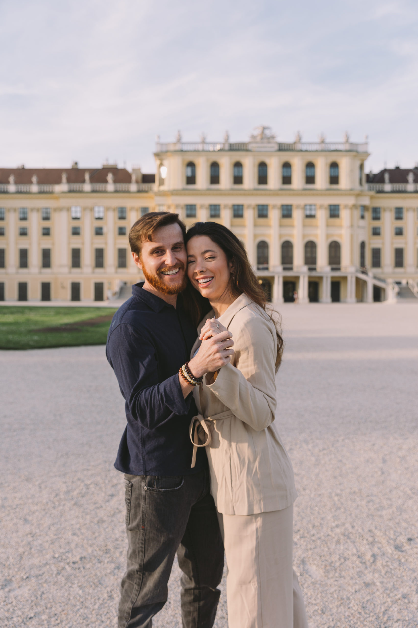 Surprise marriage proposal in Vienna