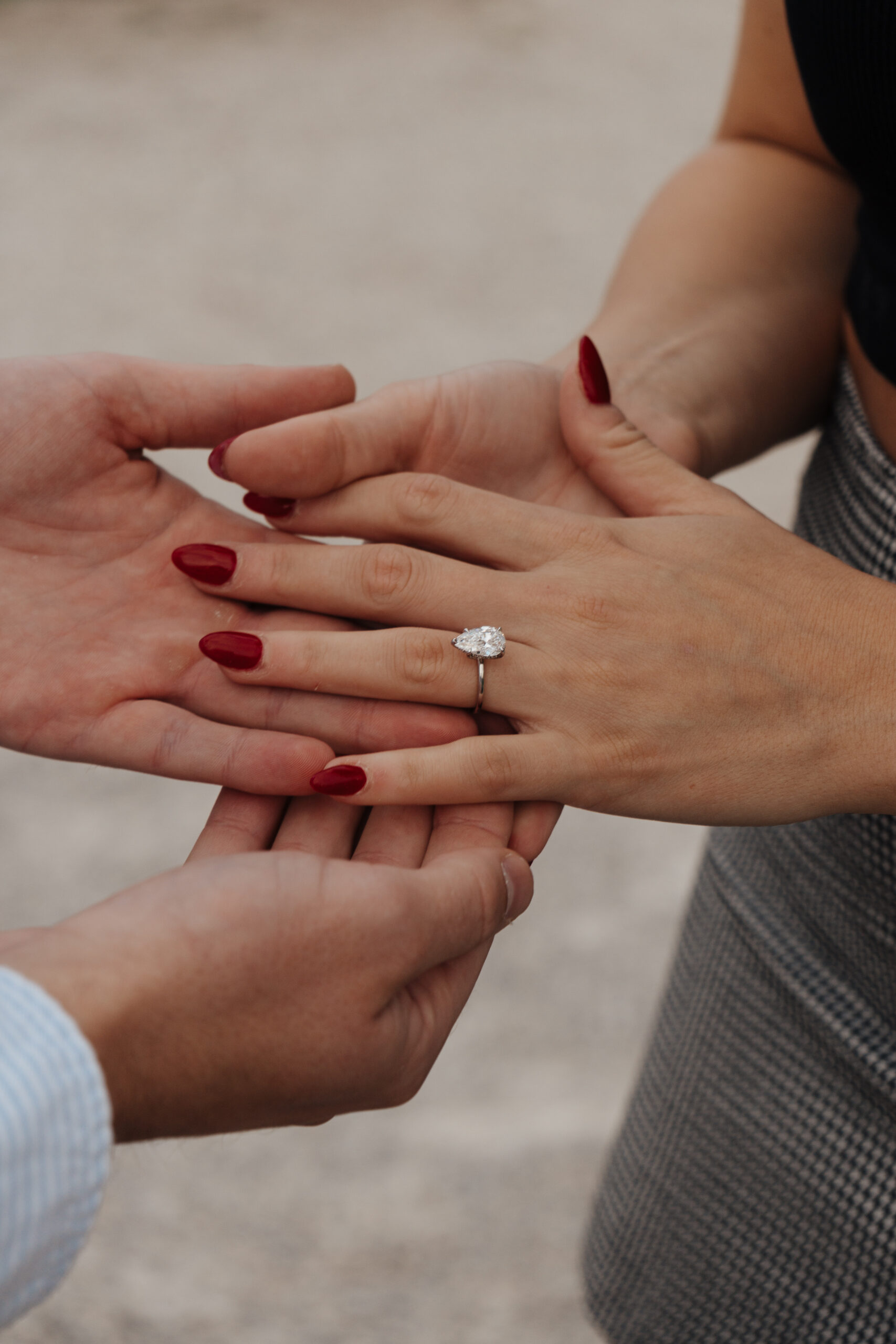 Surprise engagement photo shoot in Vienna