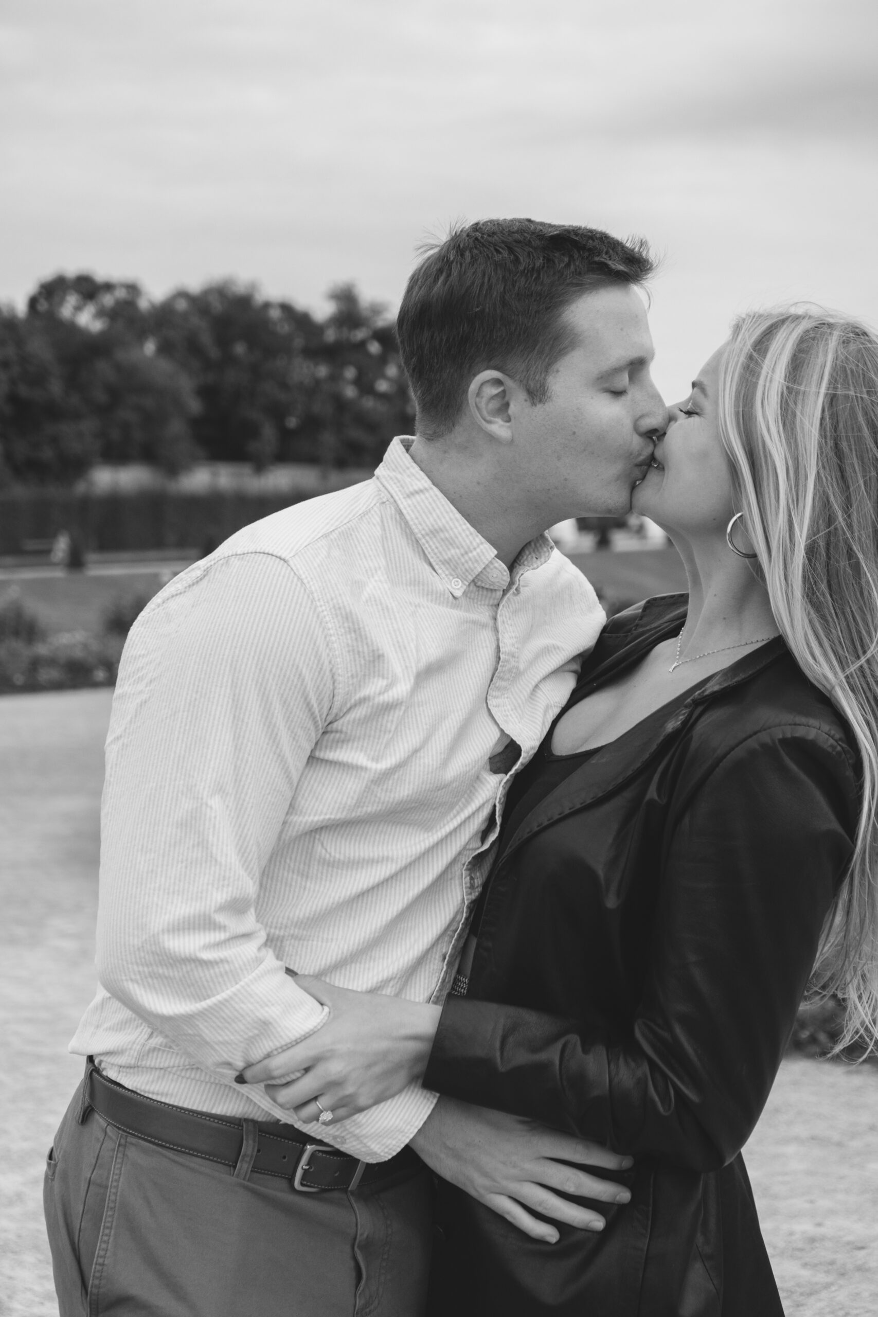 Surprise engagement photo shoot in Vienna