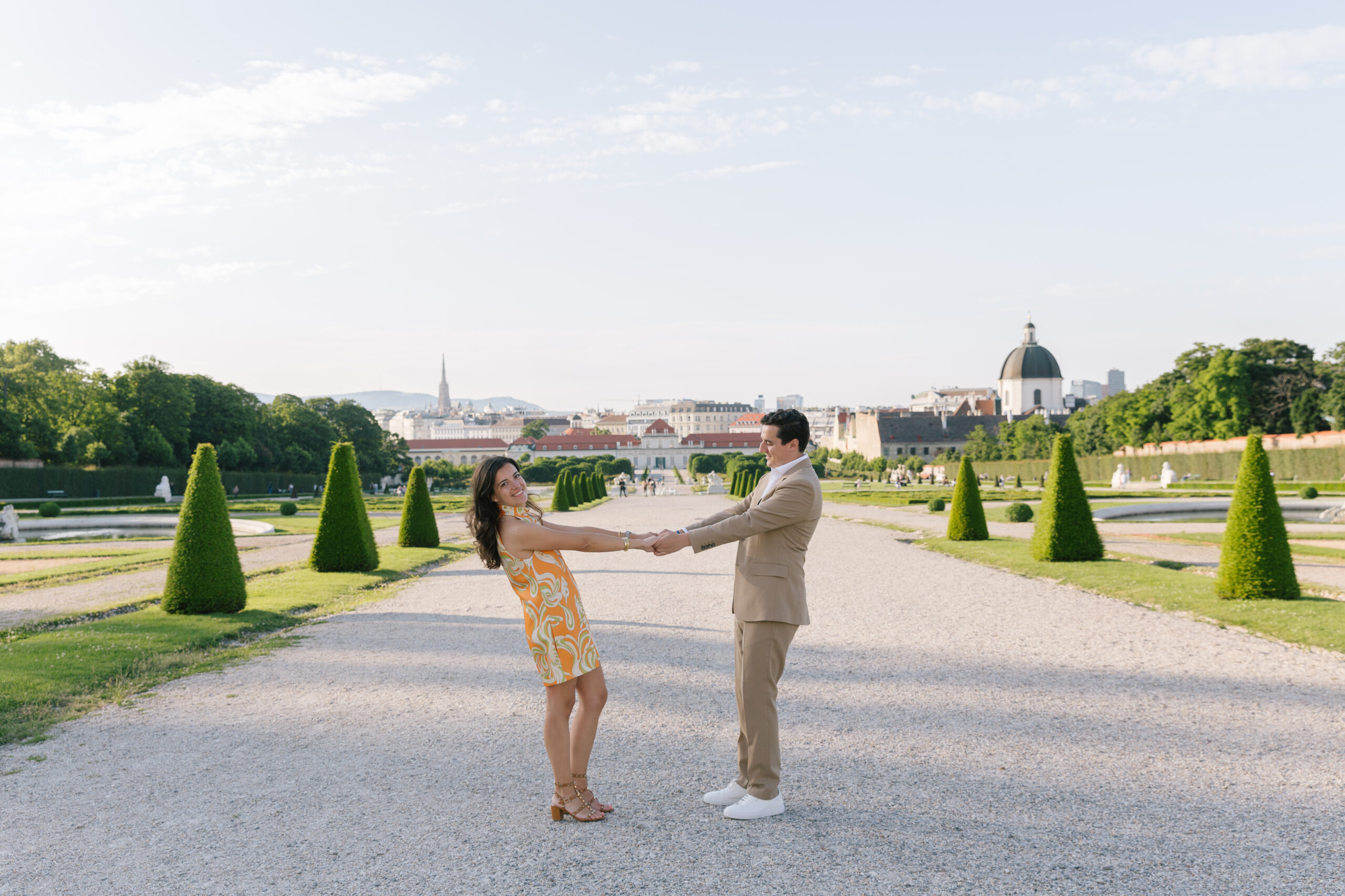 belvedere vienna couple photo session 122