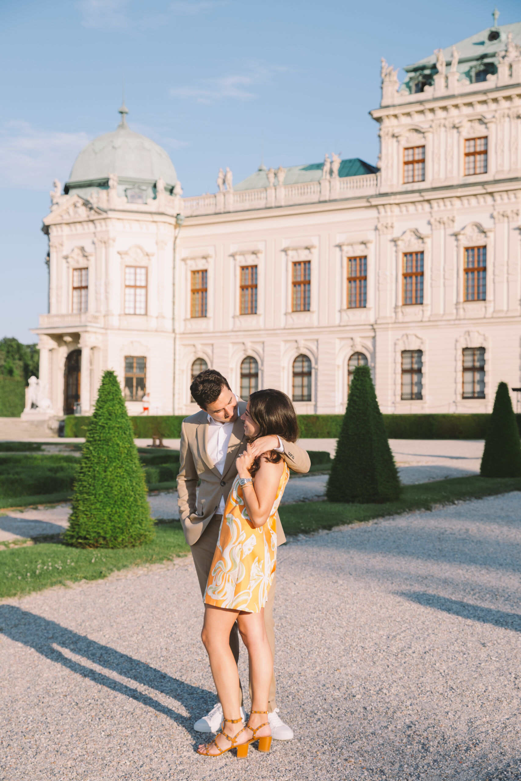 belvedere vienna couple photo session 289