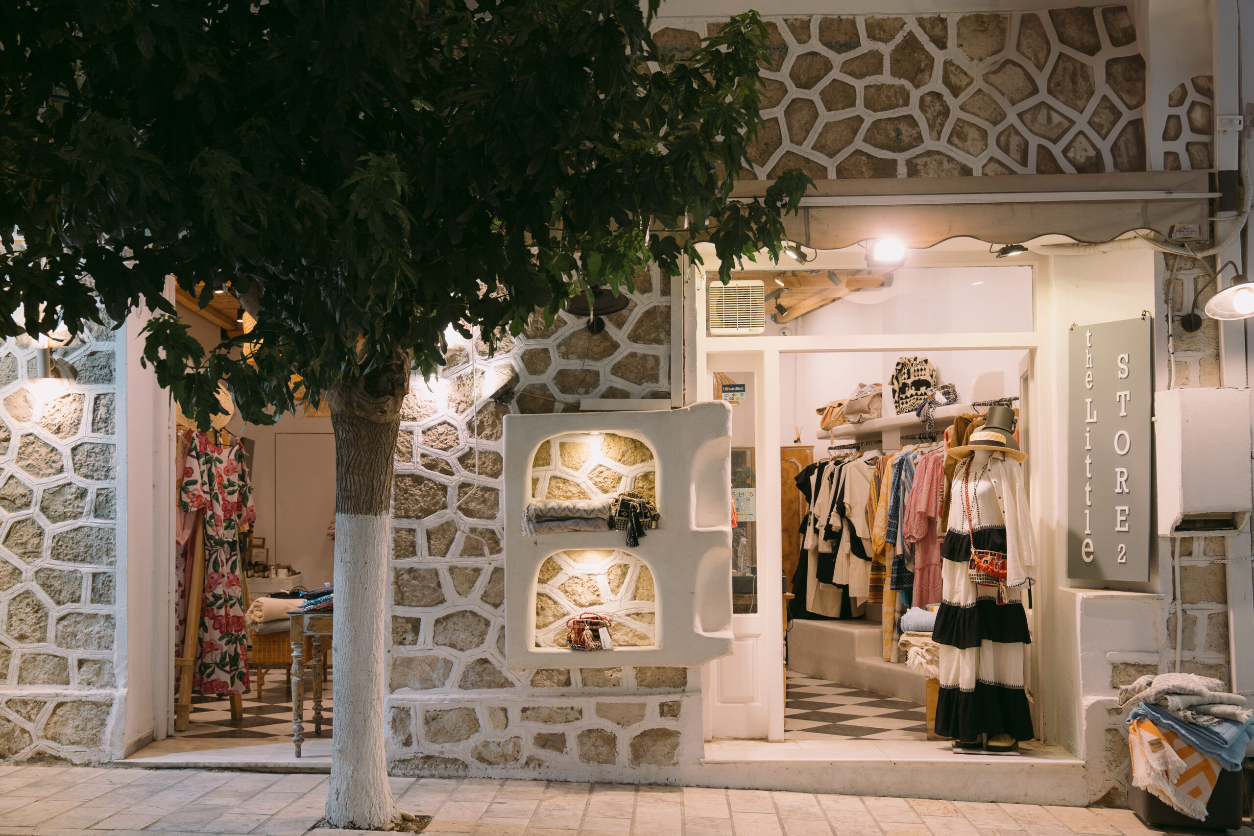 2thelittlestore: Sisters Eva & Stella redefine shopping in Samos